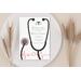 Editable Medical Doctor Graduation Invitation Flyer Template